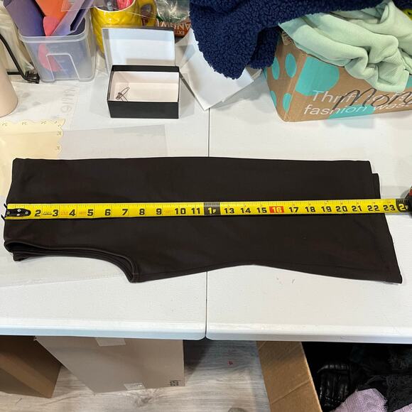 Y2K Brown Round Neck Sequin Tank Top Grunge Romcom Dragon Womens XS NY & Co - Picture 5 of 5